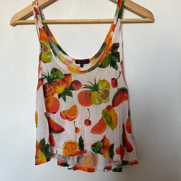 Talula Aritzia fruit crop top - Picture 2 of 5